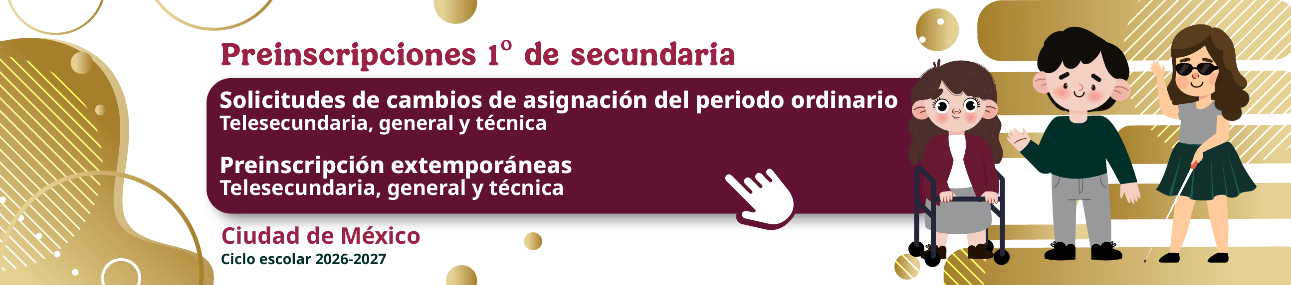Preinscripciones 2026