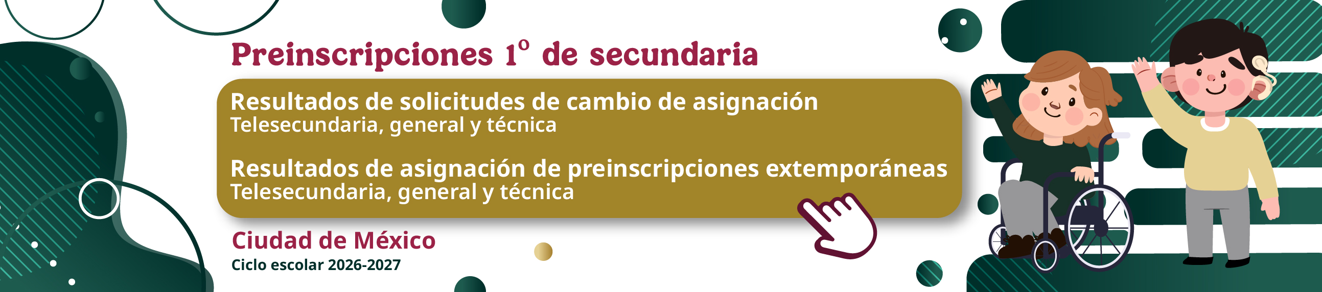 Preinscripciones 2026